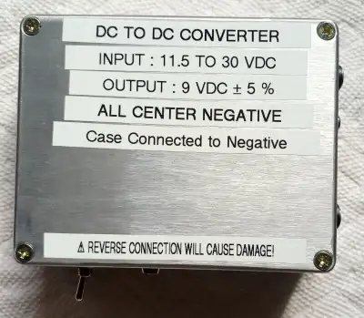 9VDC, >= 1A Voltage Converter and Regulator for Guitar and Any, View more