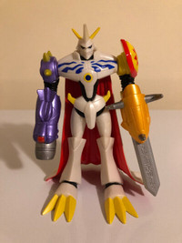 Digimon Omnimon 6” Figure, 2000 Bandai (Rare)