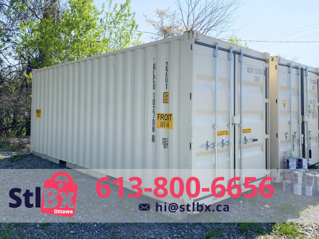 HUGE SALE on Double Doors 20' Seacan in Ottawa in Storage Containers in Ottawa - Image 3