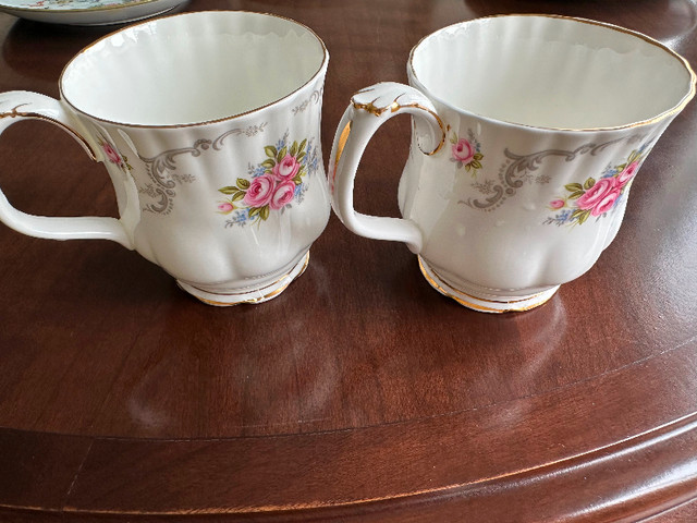 Royal Albert Tranquility Mugs in Arts & Collectibles in Peterborough