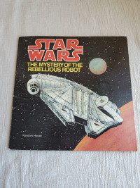 1979 Star Wars The Mystery of the Rebellious Robot Book
