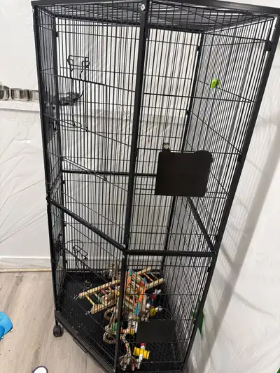 corner bird cage , View more