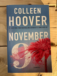 book: colleen hoover - november 9