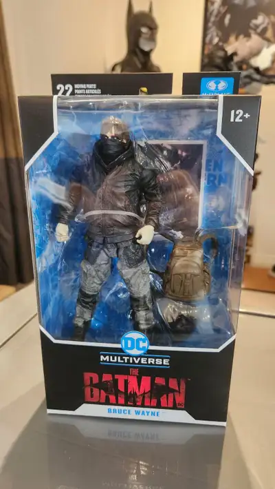 DC Multiverse McFarlane Toys The Batman Bruce Wayne. New in sealed box. Pickup in Oshawa or can meet...
