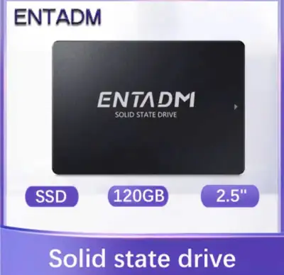 120GB SSD, 2.5" Sata III, 6.0 Gbps, ENTADM, View more
