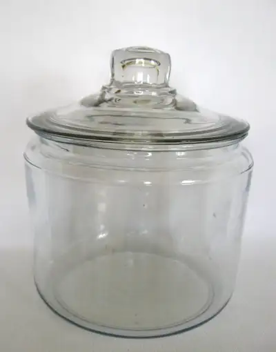 POT DE COMPTOIR VINTAGE GLASS COUNTER TOP JAR, View more