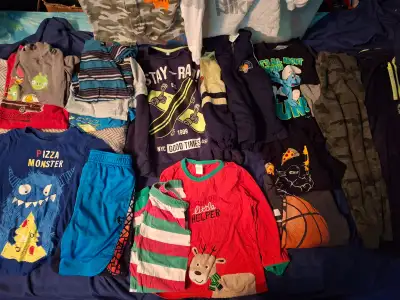 Boys small/med clothes lot, View more
