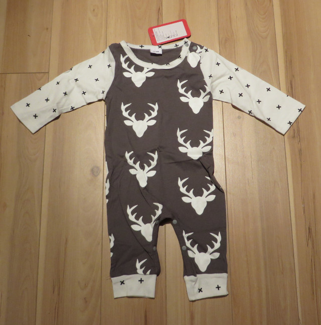 Pyjama Bébé 1-pièce, coton Grandeur 6/9 Mois dans Vêtements - 6 à 9 mois  à Ville de Québec