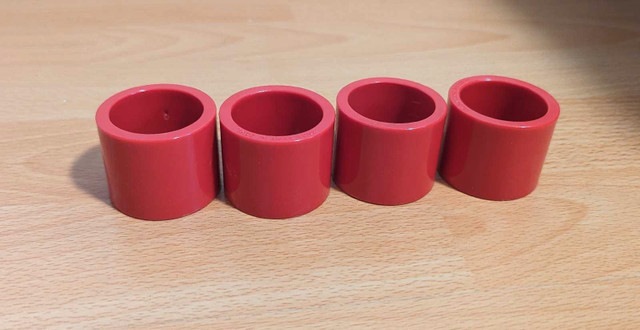 Brand New Red Napkin Rings (4) in Kitchen & Dining Wares in City of Toronto - Image 2