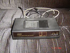 Citizen channel remote control cable converter. Tél : 450-539-3330