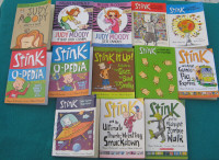 Judy Moody (6 books)and   10 STINK Books