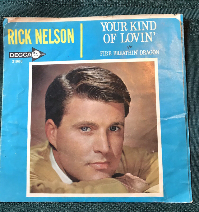 Rick Nelson single vinyl 1966 in CDs, DVDs & Blu-ray in Thunder Bay