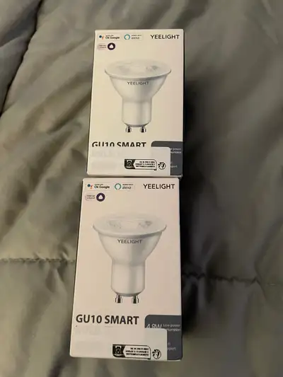 Light bulbs brand new - ordered the wrong ones! Asking $15 for both will sell individually, located...