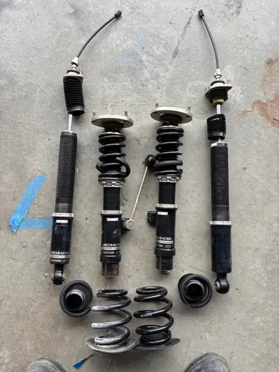 1998-2006 BMW E46 bc racing coilovers *used* Shoot me a reasonable offer