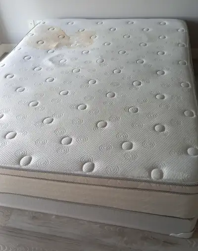 Free queen size mattress + box spring, View more