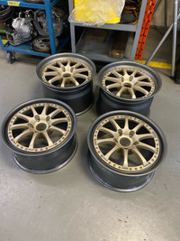 Porsche 3 piece wheels