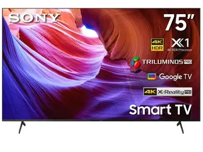 Sony 75" X85K 4K Ultra HD HDR LED Smart Google TV with Dolby Vis, View more