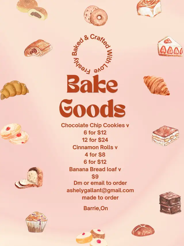 baked goods
