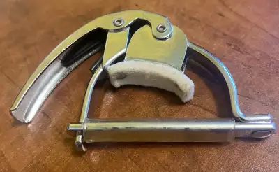 Vintage Hamilton Chrome Guitar Capo, View more