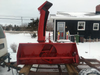 Snow blower for tractor 