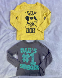 4T boys long sleeve shirts 