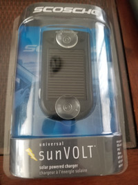 Schosche Universal SunVolt solar powered charger - NEW