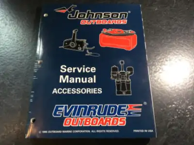 1996 Johnson & Evinrude Outboards Accessories Manual Power Trim, View more