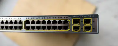 Cisco catalyst 3750 series PoE-48, View more