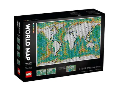 Lego World Map 31203 (BNIB) new - retired, View more