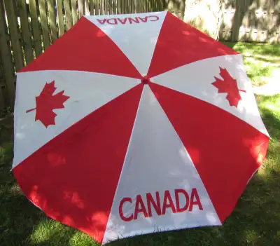 7-foot Canada umbrella (LIKE NEW), View more