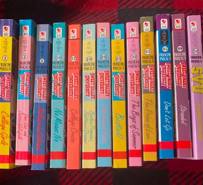 Have you got Sweet Valley University books?, View more