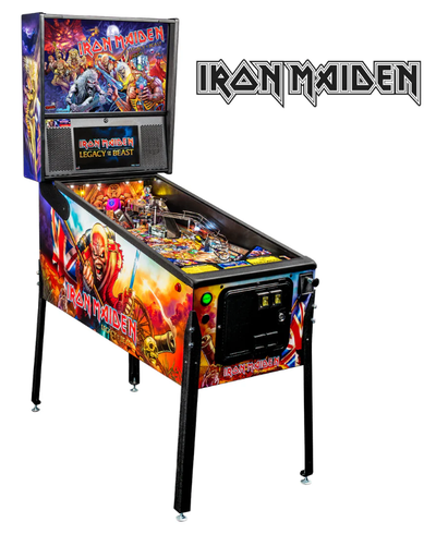 Rock meets pinball in Stern’s Metallica, Foo Fighters, and Iron Maiden machines. These titles delive...