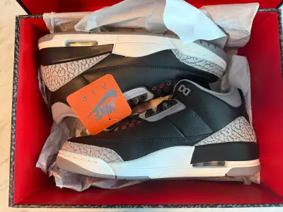 Air Jordan 3 Black Cement (DS/never worn), View more