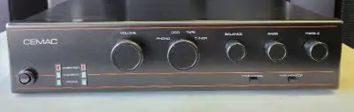CEMAC MF800 INTEGRATED STEREO AMPLIFIER ( MADE IN ENGLAND ), View more