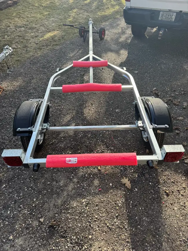 New Galvanized Kayak Trailer - Base in Fishing, Camping & Outdoors in London - Image 4