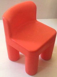 Little Tikes Chunky Chair Child / Toddler Red Retired