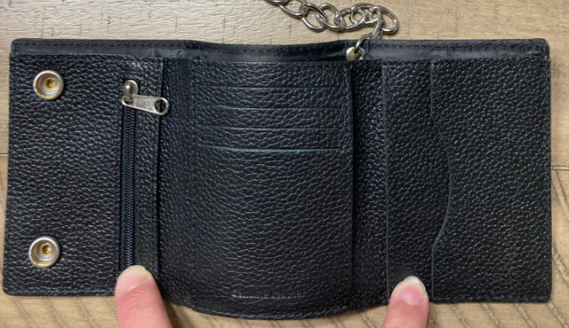 For Sale: Harley Davidson Wallet (Trifold With Chain) in Men's in Corner Brook - Image 2