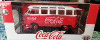 NEW M2 Machines Coca-Cola 1960 VW Microbus Deluxe USA Model RW02