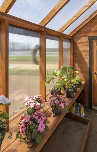 GREENHOUSE POLYCARBONATE PANELS & ACCESSORIES FOR INSTALLATION, View more
