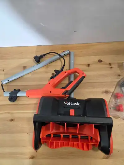 VOLTASK 12-Inch Corded Snow Blower, 10 Amp Electric Snow Blower, View more