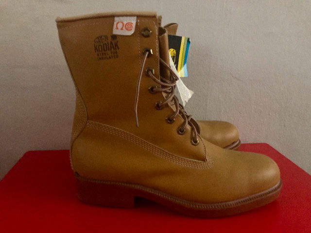 Amazing 1970’s Greb Original Kodiak Steel-Toe Work Boots-Men's 8 in Men's Shoes in City of Toronto - Image 2