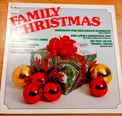 Family Christmas Vinyl Record, View more