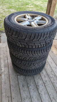 225/70R16 winter tires with alu rims