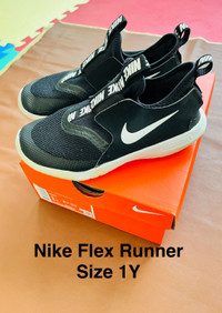 Kids Nike Runner - Size 1Y for kids Little Feet, Big Adventures