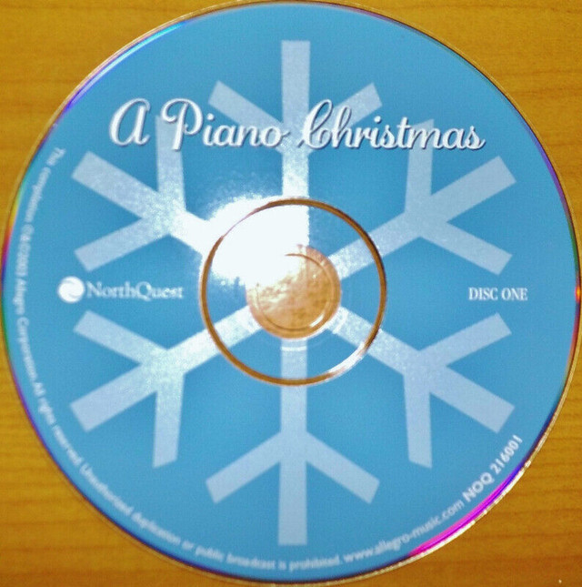PIANO CHRISTMAS 2 CD SET NOEL RELAXATION MEDIATION HOLIDAY dans CD, DVD et Blu-ray  à Ville de Montréal - Image 4