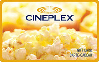 Cineplex 50$ Carte Cadeau/ 50$ Gift Card