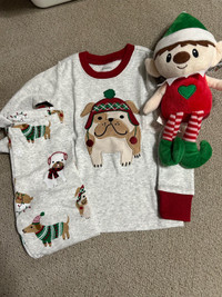NEW with tags Christmas outfits infant 0-3 and toddler 2T