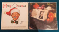 2 Bing Crosby Christmas 33rpm Records