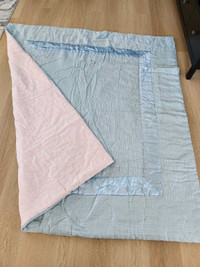 Pink and Blue Quilt