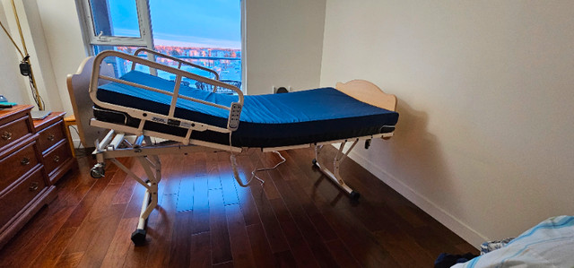 Joerns Healthcare Adjustable Electric Hospital Bed in Health & Special Needs in Edmonton - Image 3